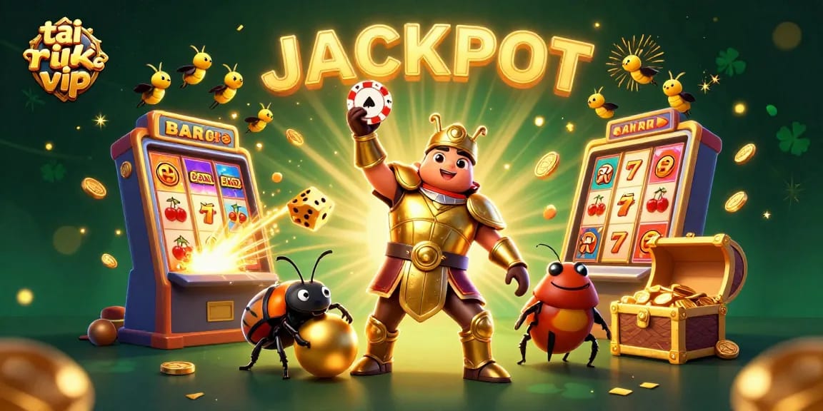 Engage with tải rik vip and experience dynamic 3D casino action featuring vibrant characters and jackpot excitement.