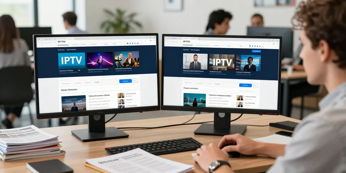 IPTV reseller in a trusted local service environment, showcasing professional contractor expertise.