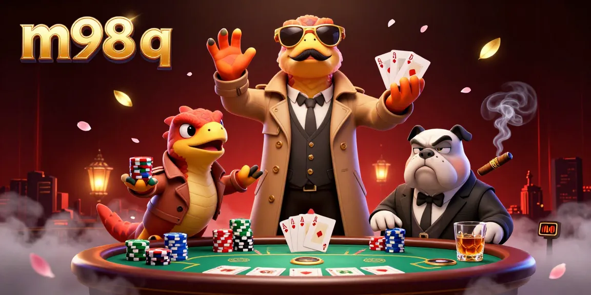 Experience the thrill of m98 q with three raptors in disguise entering a VIP casino.